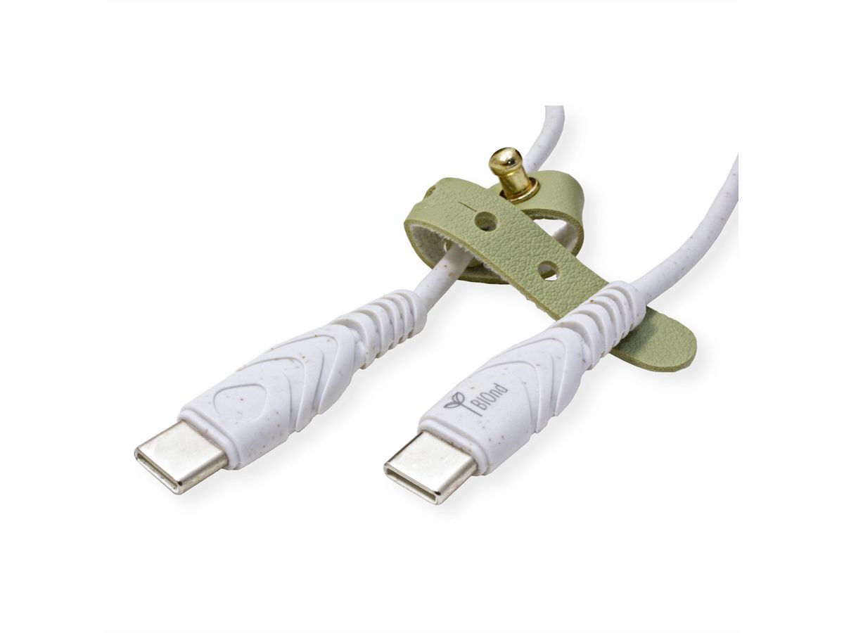 BIOnd BIO-12-TT USB-C naar Type-C 3A Kabel , 1,2 m