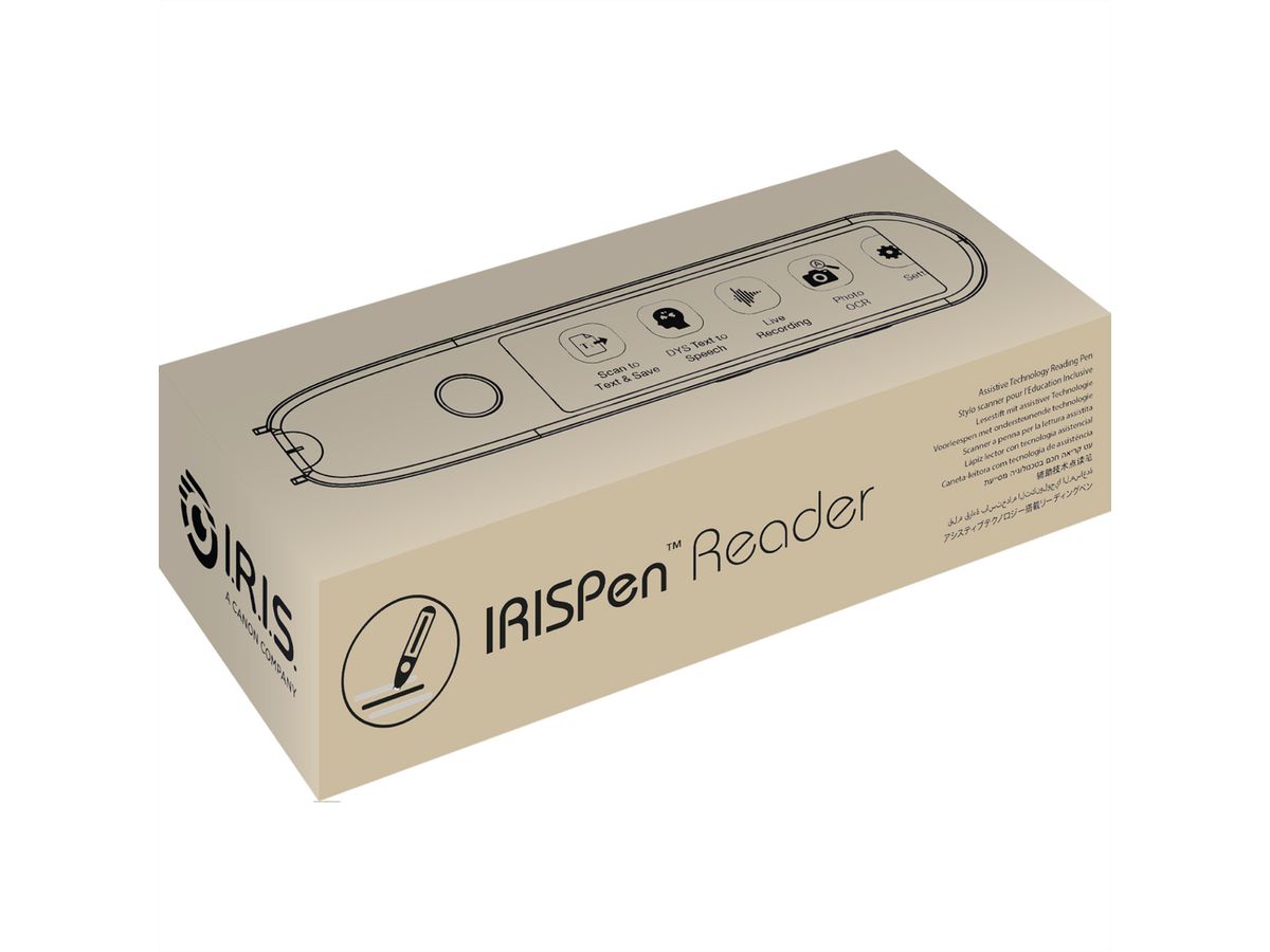 IRISPen Reader 8, Lesestift mit assistiver Technologie