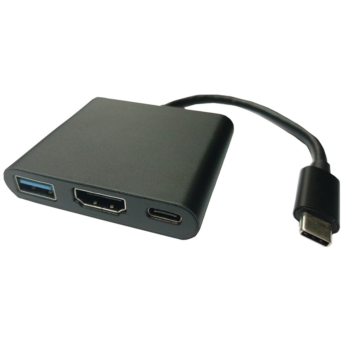 Value type c hdmi adapter male female 1x usb 3 2 gen 1 a f 1x type