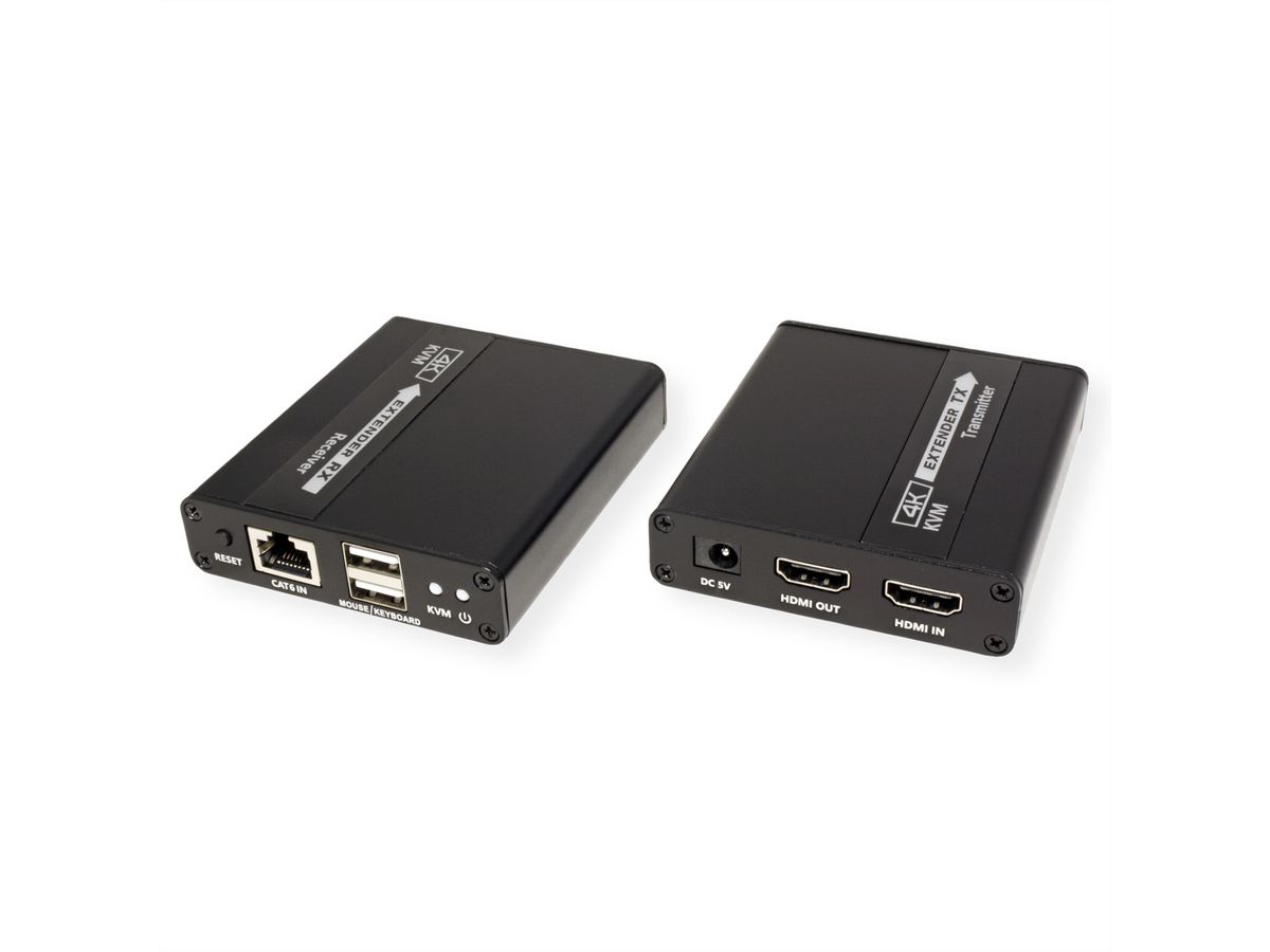 VALUE KVM Extender over Cat.6/6A, HDMI, max. 70m