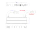 BACHMANN BN3000-XXL RCM, 3m 3G4mm CEE32A, Meting per fase, diff meting