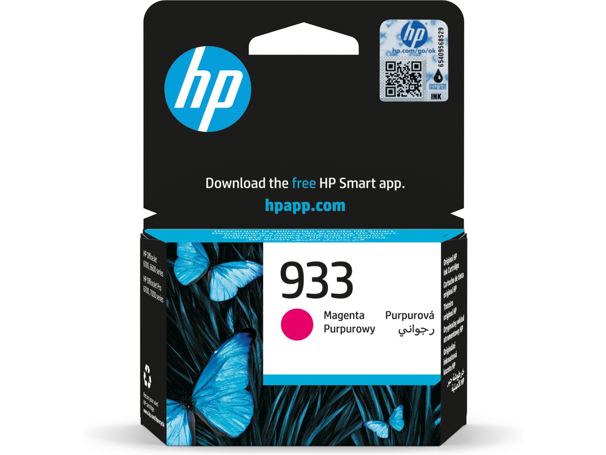 HP 933 Magenta Original Ink Cartridge