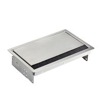 BACHMANN CONI mounting frame 3-fold stainless steel