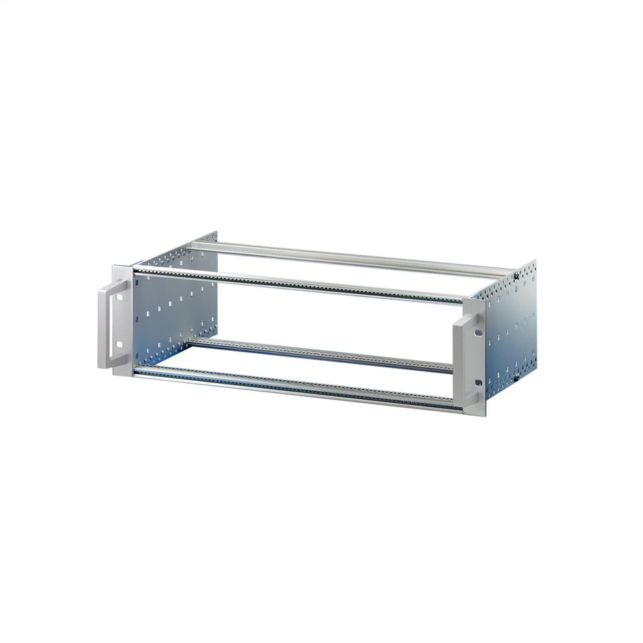 SCHROFF EuropacPRO 19" Subrack Kit for Backplane, Heavy, Retrofit Shielding, With Front Handle, 6 U, 355 mm