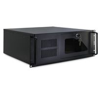 19-inch server behuizing STD, IPC 4U 4088-S, zwart