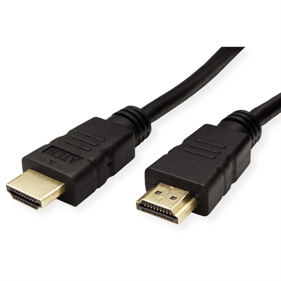 ATEN 2L-7D01H High Speed True 4K HDMI Cable with Ethernet, black, 1 m
