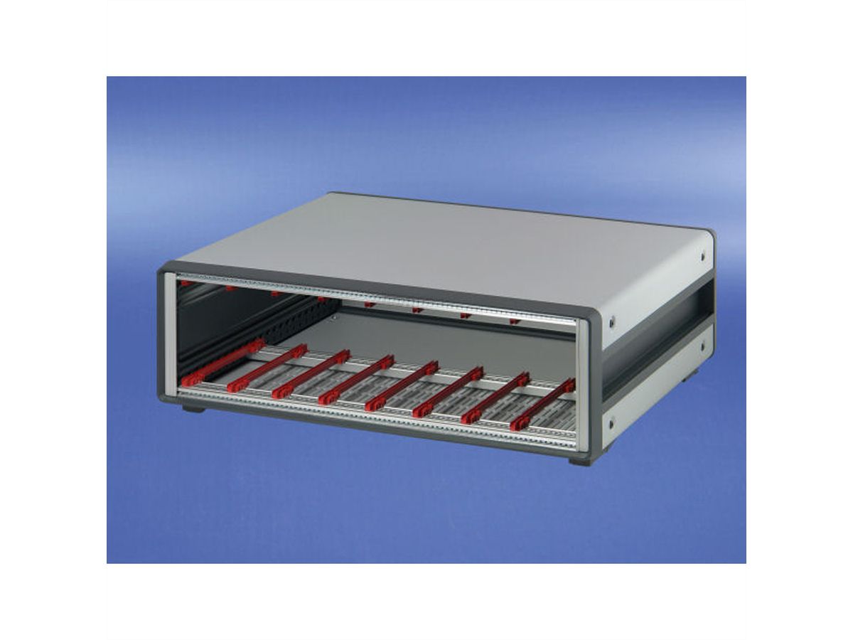 SCHROFF CompacPRO Complete Desktop Case, Unshielded, 3 U, 28 HP, 271 mm