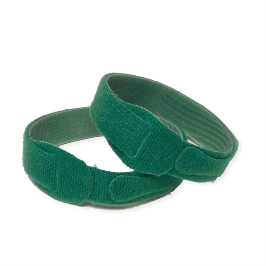 VELCRO® ONE-WRAP® herbruikbare klittenbandstrips voor in de tuin ONE-WRAP® strips 12mm x 38cm x 6 Groen