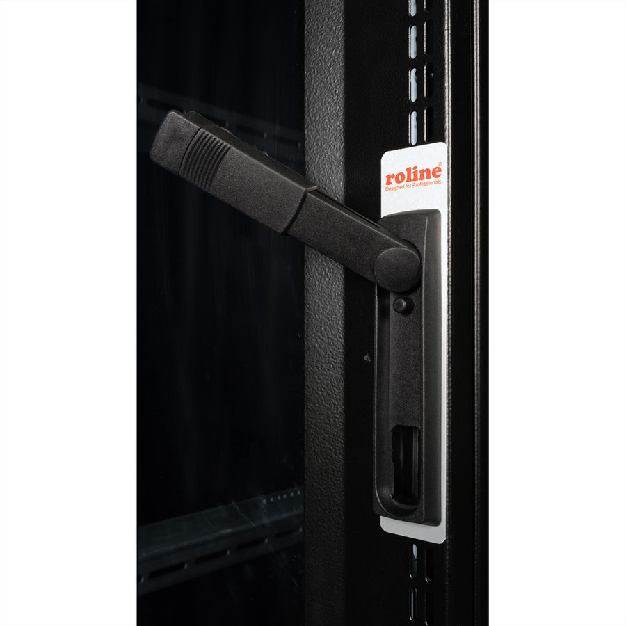 ROLINE 19-inch server rack Pro 36 U, 600x1000 WxD black perspex