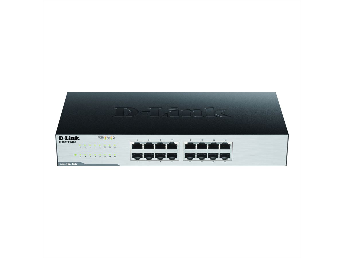 D-Link GO-SW-16G Ethernet Switch Gigabit