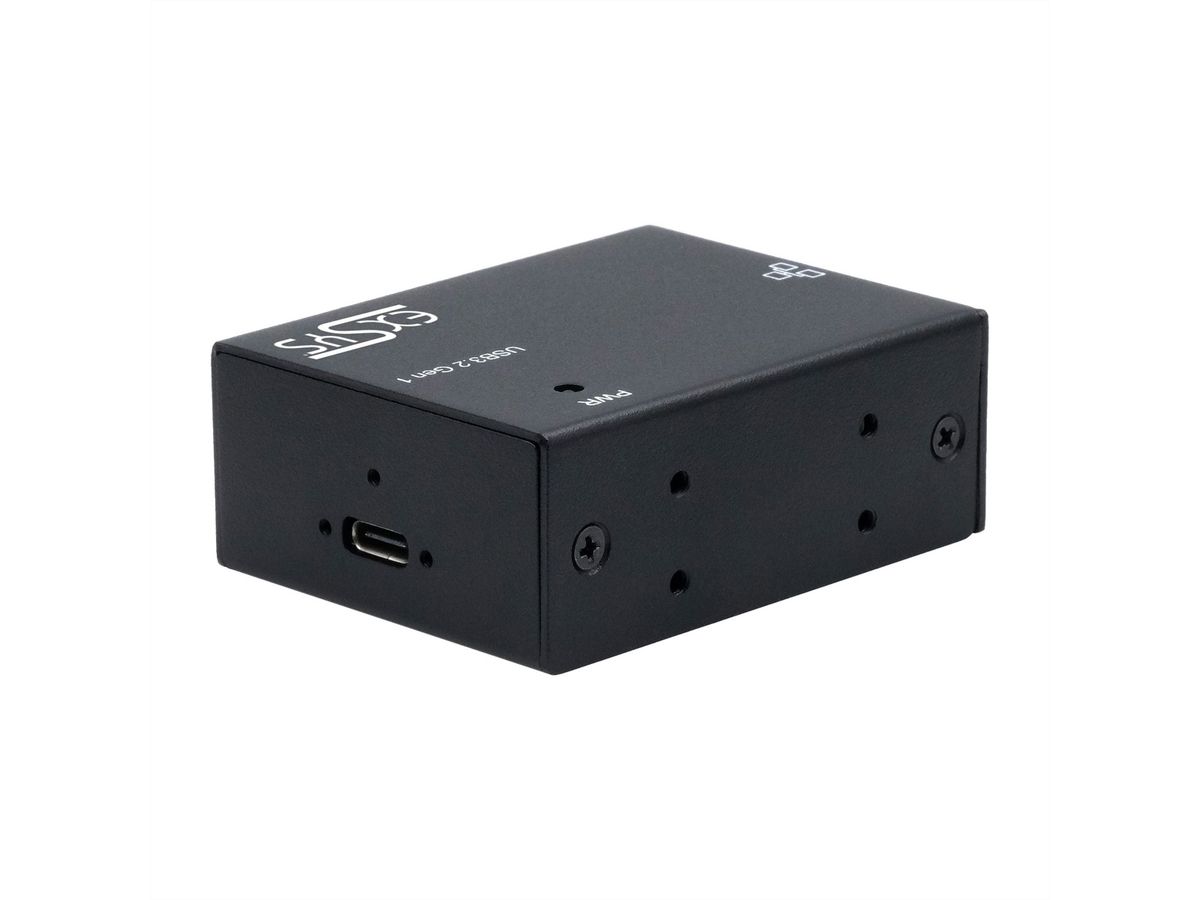 EXSYS  EX-13020HMV USB 3.2 zu Ethernet 1Gigabit C-Anschlüß