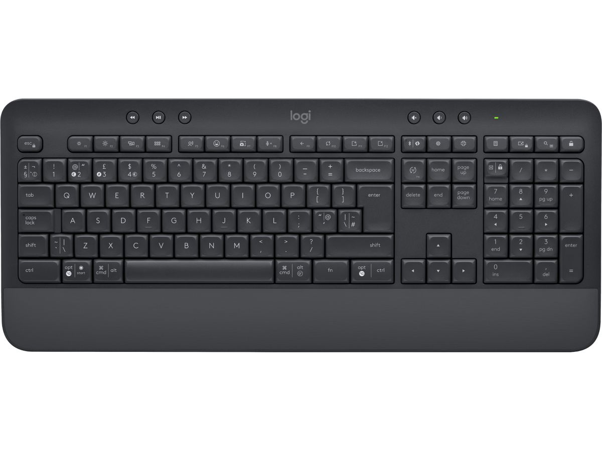 Logitech Signature K650 keyboard Bluetooth QWERTY UK English Graphite
