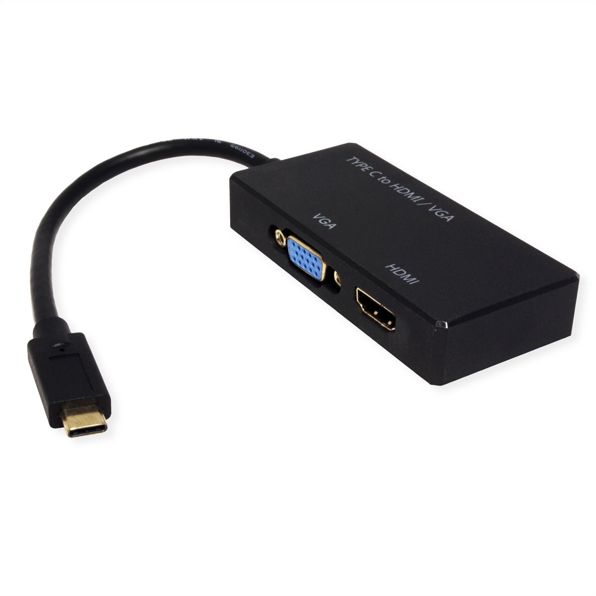 VALUE Beeldschermadapter USB Type C - VGA / HDMI
