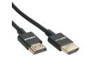 ROLINE 8K HDMI Ultra HD-kabel met Ethernet  , dun, Male/Male, zwart, 1 m