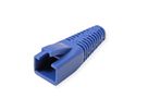 ROLINE Kink Protection Hood for RJ45, cuttable, 10 pcs., blue