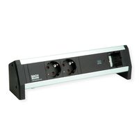 BACHMANN DESK 2xprotective contact USB C, USB Charger 60W 1xABD GST18