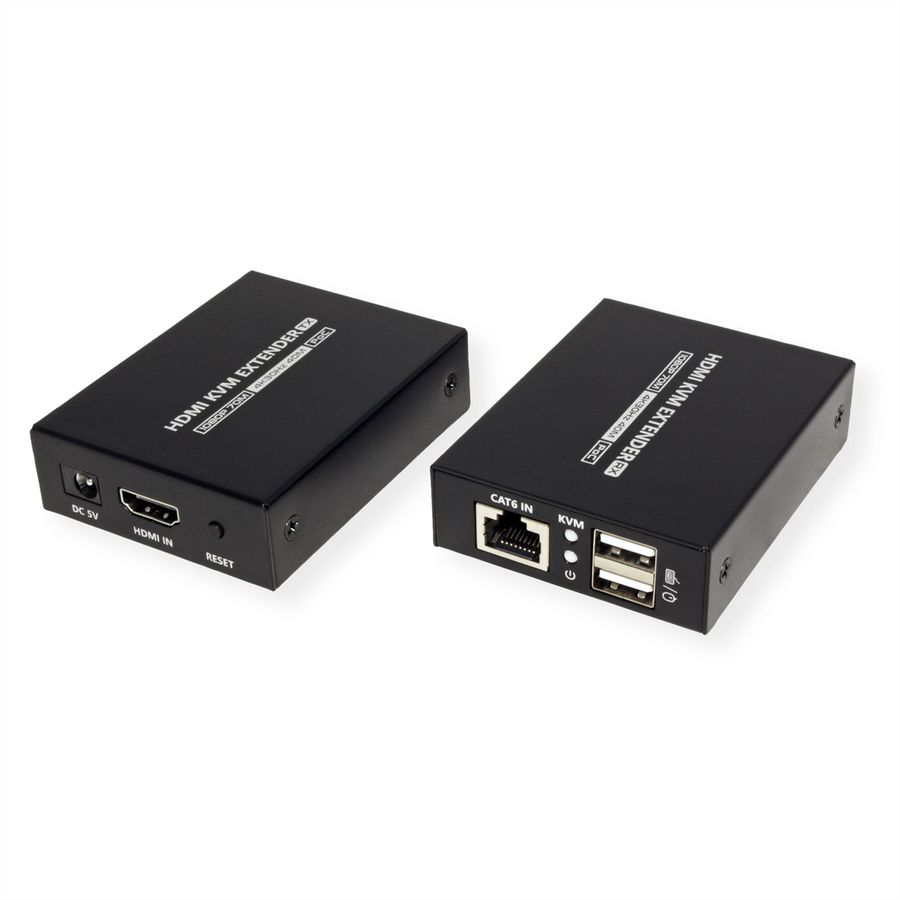 VALUE KVM-Extender via Cat.6/6A, HDMI 4K30, max. 40m