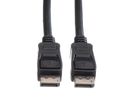 VALUE DisplayPort kabel, DP M/M, zwart, 1,5 m