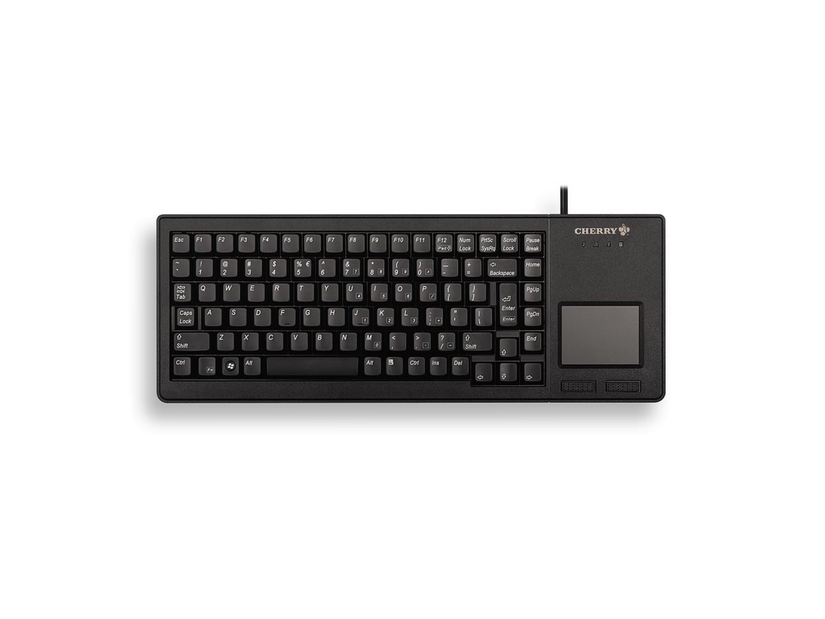 CHERRY XS G84-5500 TOUCHPAD KEYBOARD Corded, USB, Black, (QWERTY - UK)