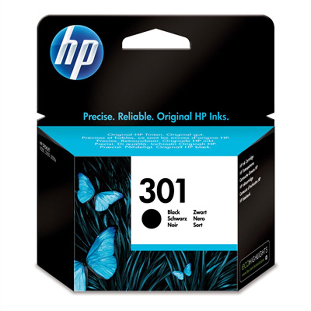 HP CH561EE inktcartridge zwart, 3ml, 190 pagina's voor DeskJet 1000 /1050 / 2050AIO / 3000 / 3050AIO