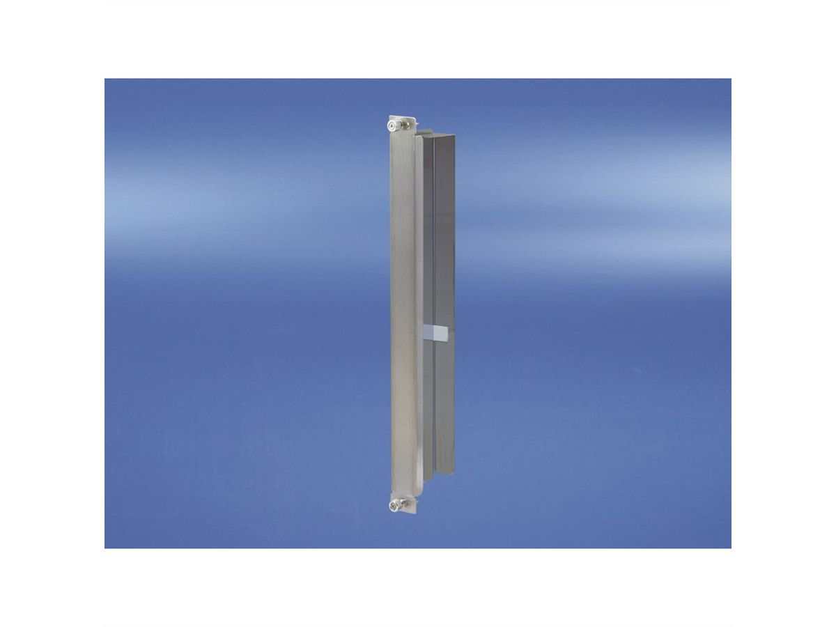 SCHROFF AdvancedTCA luchtdeflector 70 mm, met luchtrooster, roestvrij staal, 8 HE, 6 PK