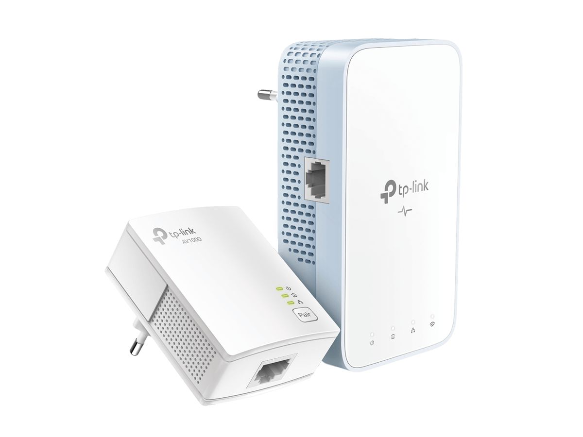 TP-Link TL-WPA1000 KIT PowerLine network adapter 1000 Mbit/s Ethernet LAN Wi-Fi White