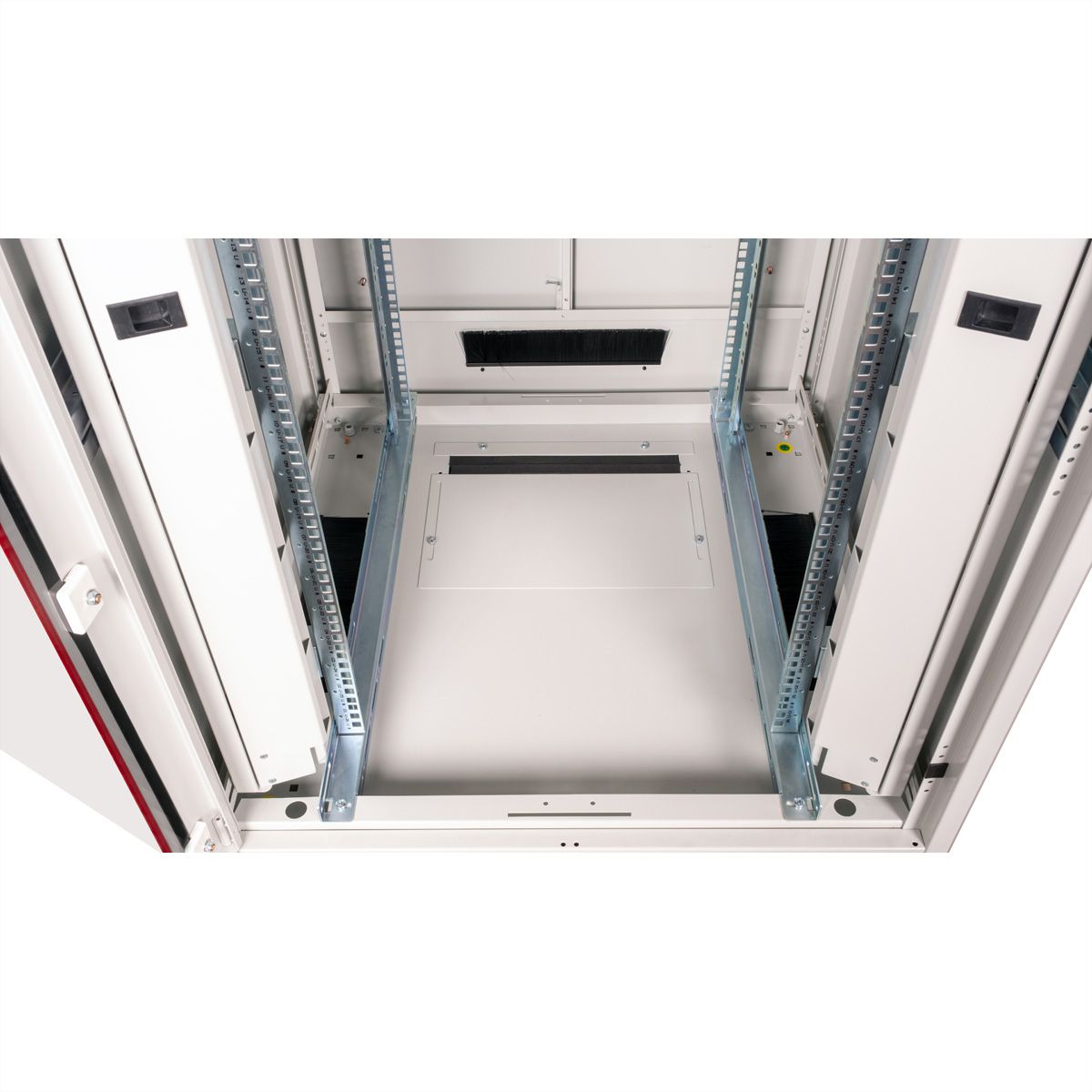 ROLINE 19-inch netwerkkast Pro 26 U, 800x800 BxD Glazen deur grijs
