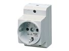 SCHROFF Power Distribution Modules According to DIN 43880, SCHUKO Socket 250 V, 16 A