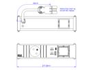 BACHMANN CONI 1xUTE 1xUSB A/C 22W 1xCM 0.2m GST18