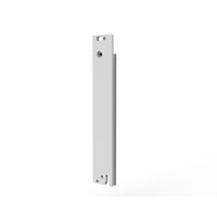 SCHROFF Plug-In Unit U-Profile Front Panel for IEL, IET, Type 2 Handle  3 U, 4 HP, 2.5 mm, Al, Front Anodized, Rear Conductive