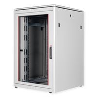 ROLINE 19-inch Network Cabinet Pro 22 U, 800x800 WxD glass door grey