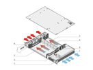 SCHROFF CPCI-systeem met ATX voeding, horizontaal, 1 HE, 2 sleuven