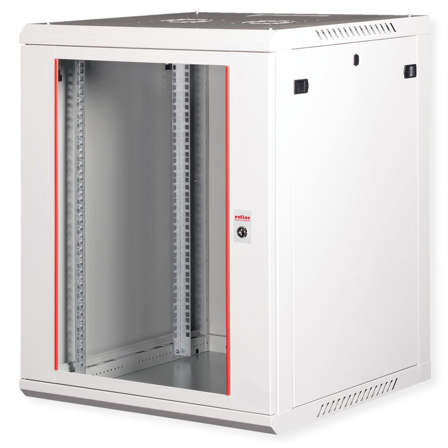 ROLINE 19-inch wandbehuizing Basic Plus 15U, 600x600 BxT grijs
