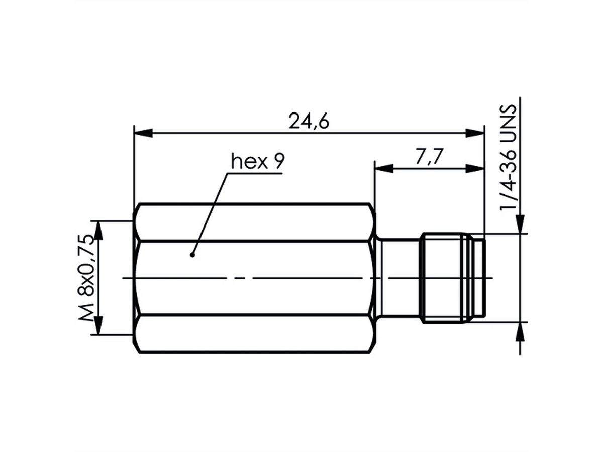 TELEGÄRTNER Adapter FME-Stecker / SMA-Buchse