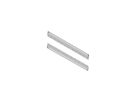 SCHROFF 19" Cable Ducting With Brush Strip, Silver