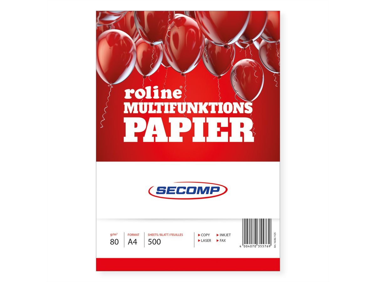 ROLINE Kopieerpapier A4, 80g, 500 Vel