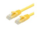 VALUE UTP Cable Cat.6 (Class E), halogen-free, yellow, 0.5 m