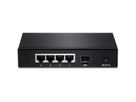 TRENDnet TEG-S51SFP Gigabit Ethernet (10/100/1000) zwarte netwerkswitch