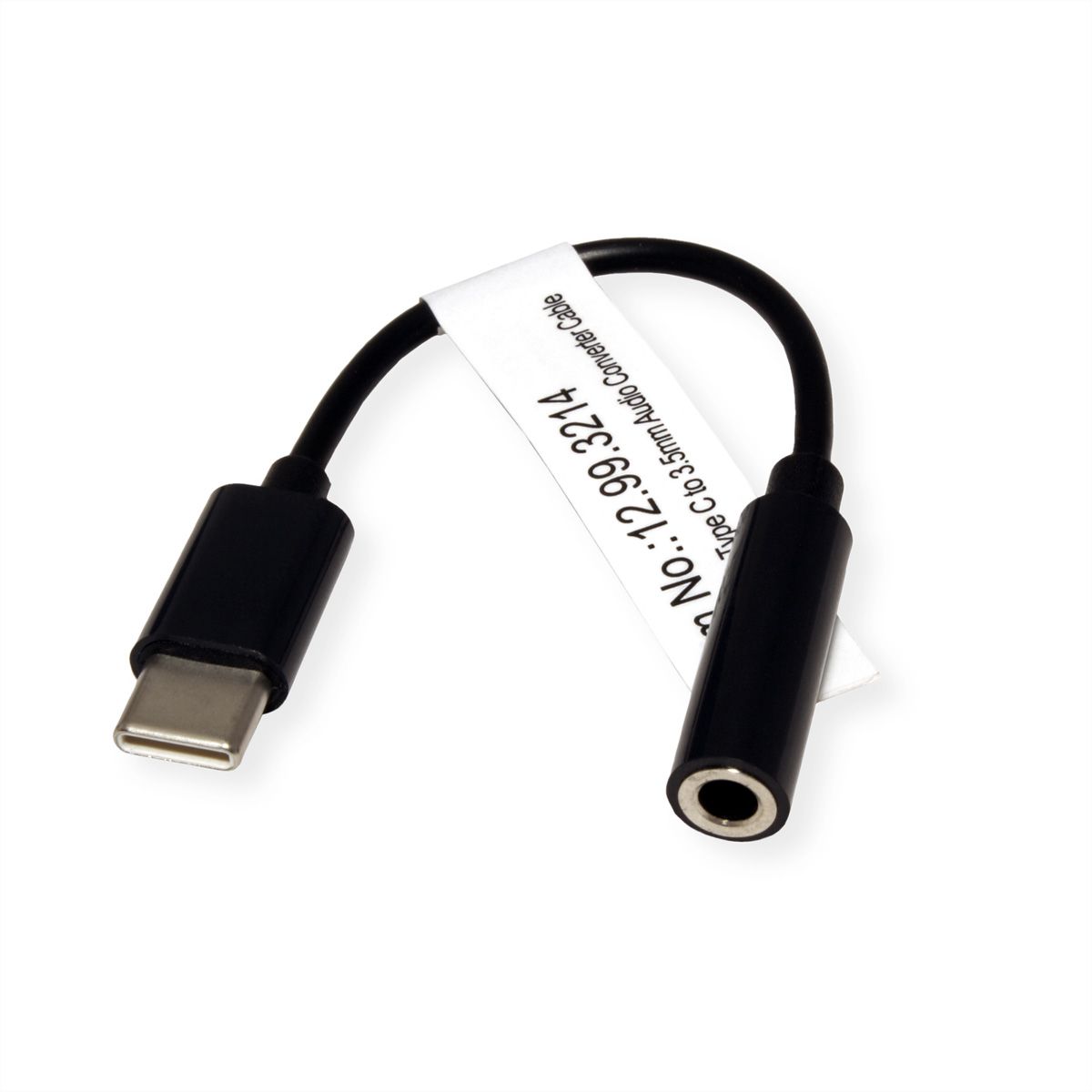 VALUE USB type C - 3,5mm Audio Adapter, Male/Female, 0,13 m