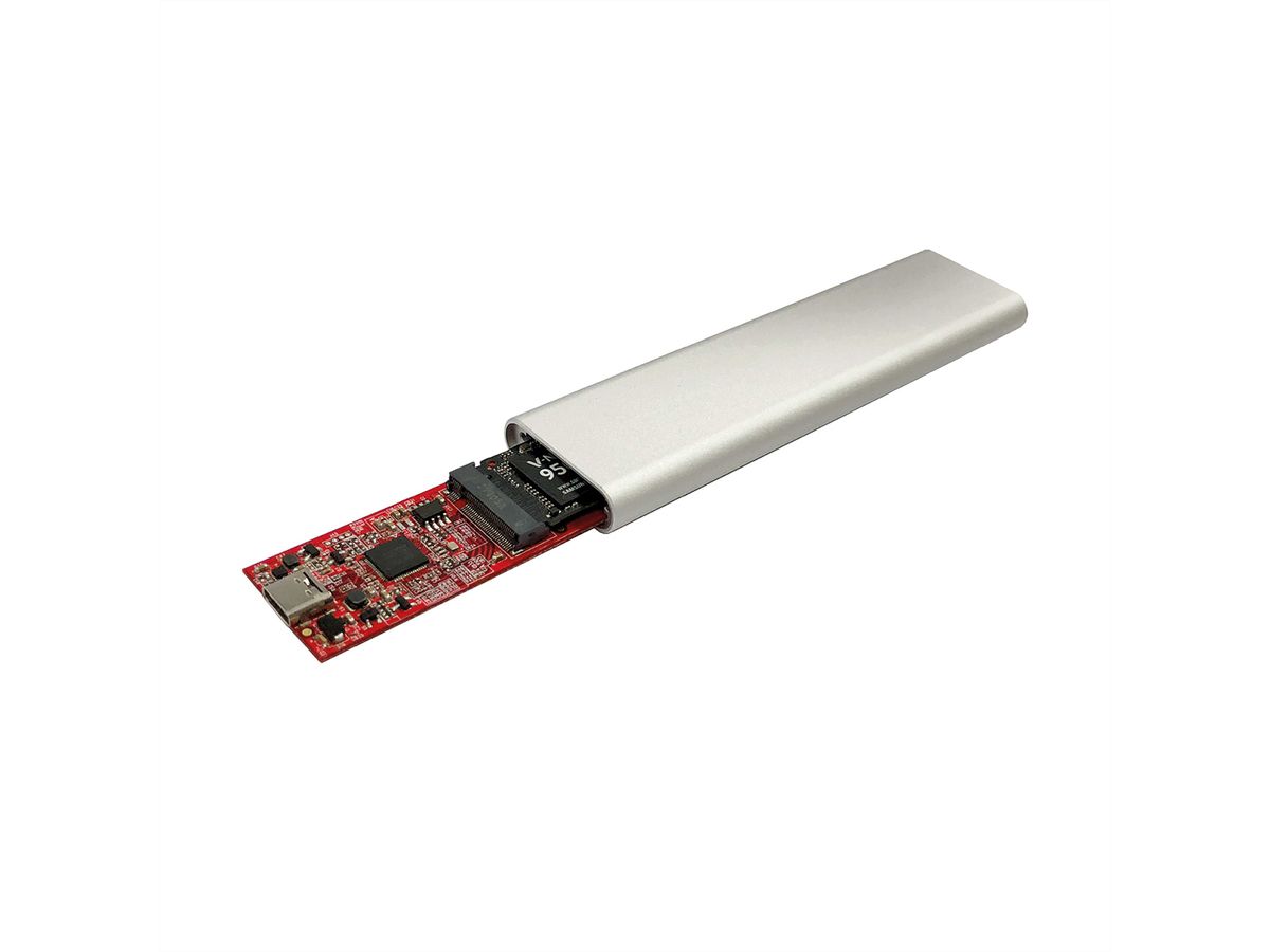 ROLINE External Type M.2 NVMe SSD Enclosure with USB 3.2 Gen 2 Type C