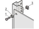 SCHROFF 19" Assembly Kit, Screw M6, Washer M6, Nut M6, 32 Pieces