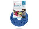 VELCRO® One Wrap® band 20 mm x 330 mm, 100 stuks, blauw