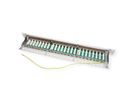 VALUE Cat.6A (klasse EA) 19" patchpaneel, 24 P, afgeschermd , grijs