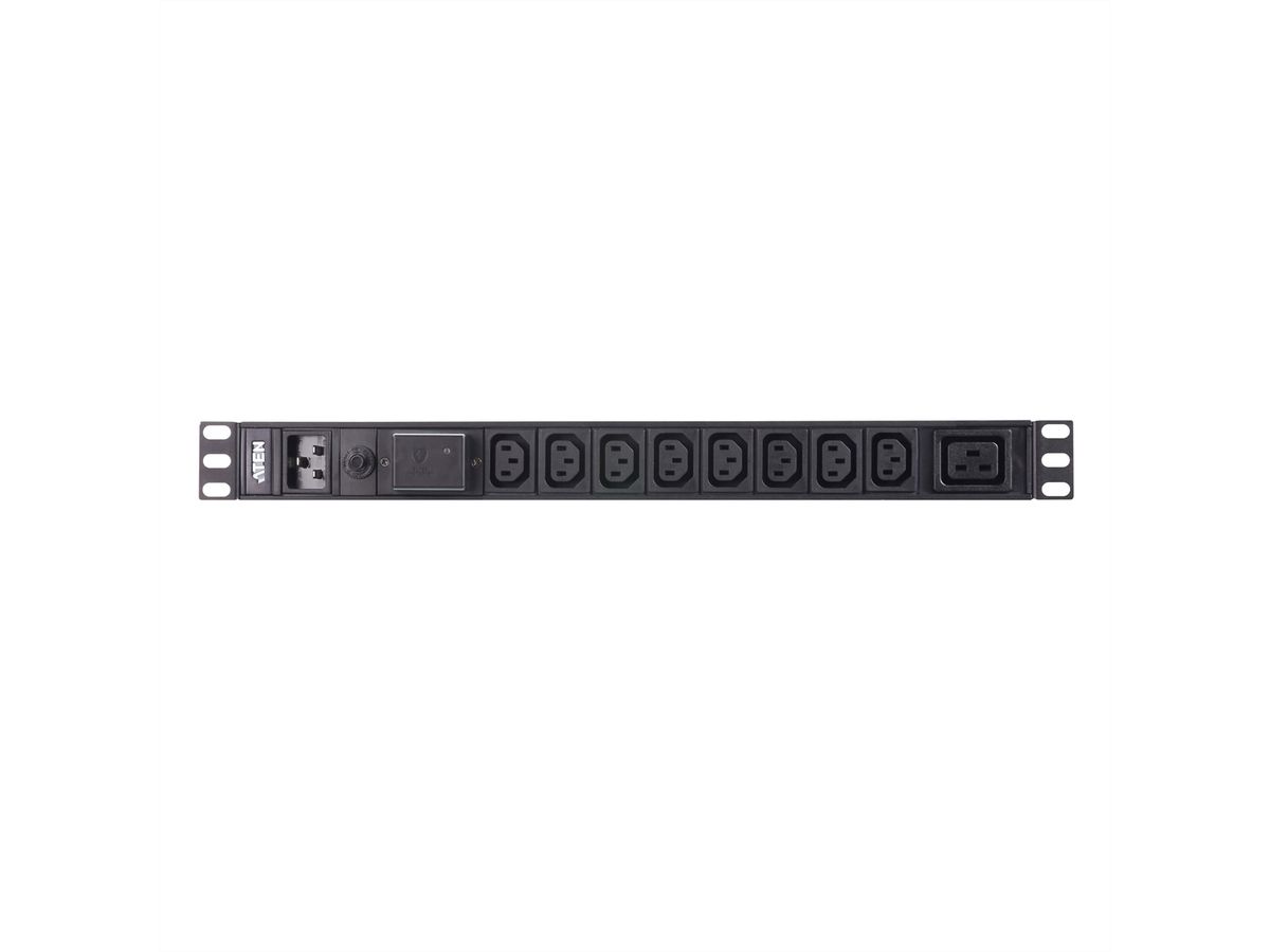 ATEN PE0209SG 1HE 9-Poorts Basic PDU 8x C13 1x C19 16A