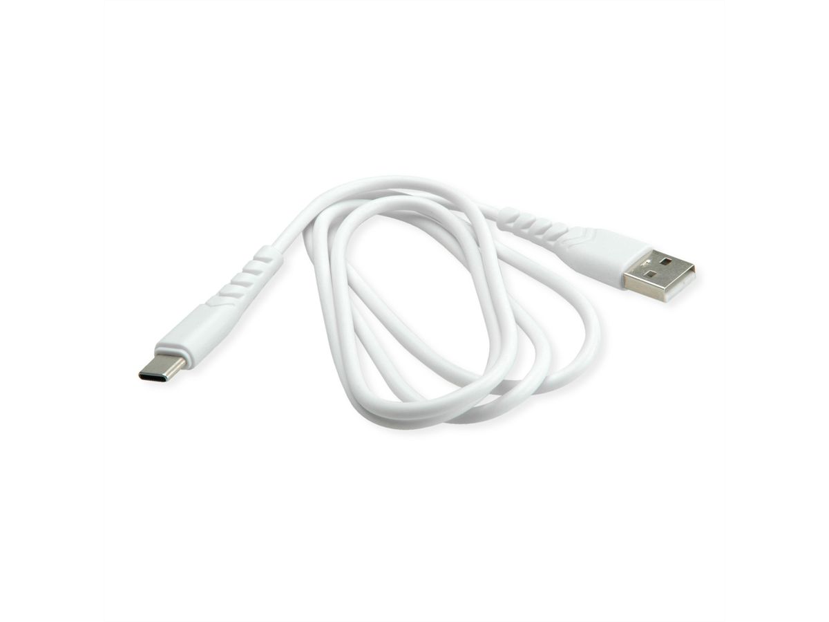 BIOnd USB-A to USB-C 1m white Recycled Plastic