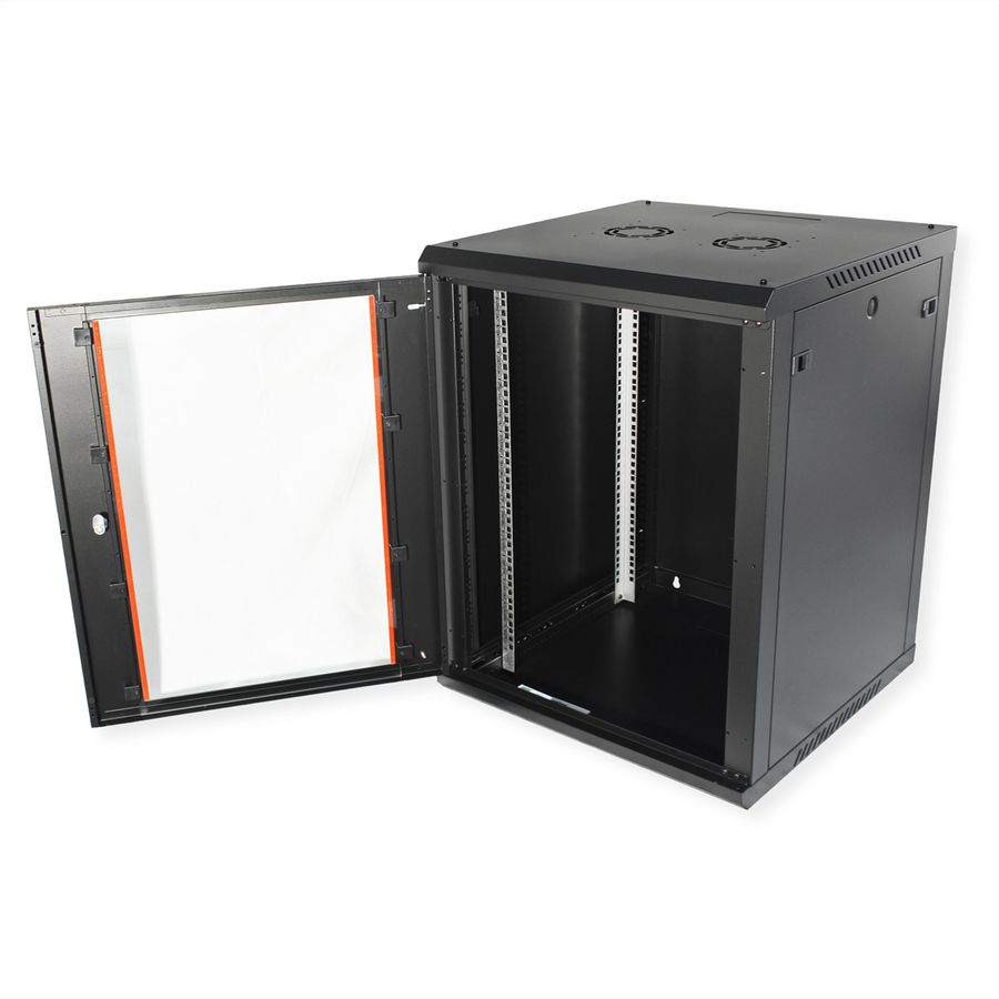ROLINE 19" Wall Cabinet Basic Plus 15U, 600x600 BxT black