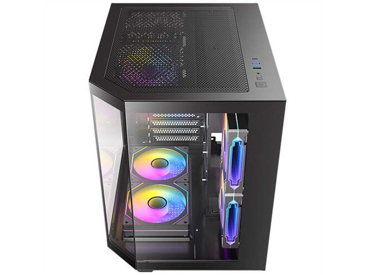 ANTEC CX M2 ARGB B PC Case, Minitower microATX, black