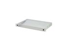 SCHROFF 1 U Luchtrooster voor 19" ventilatorkast, 3 ventilatoren, vooraan geperforeerd, 193 mm, RAL 9005