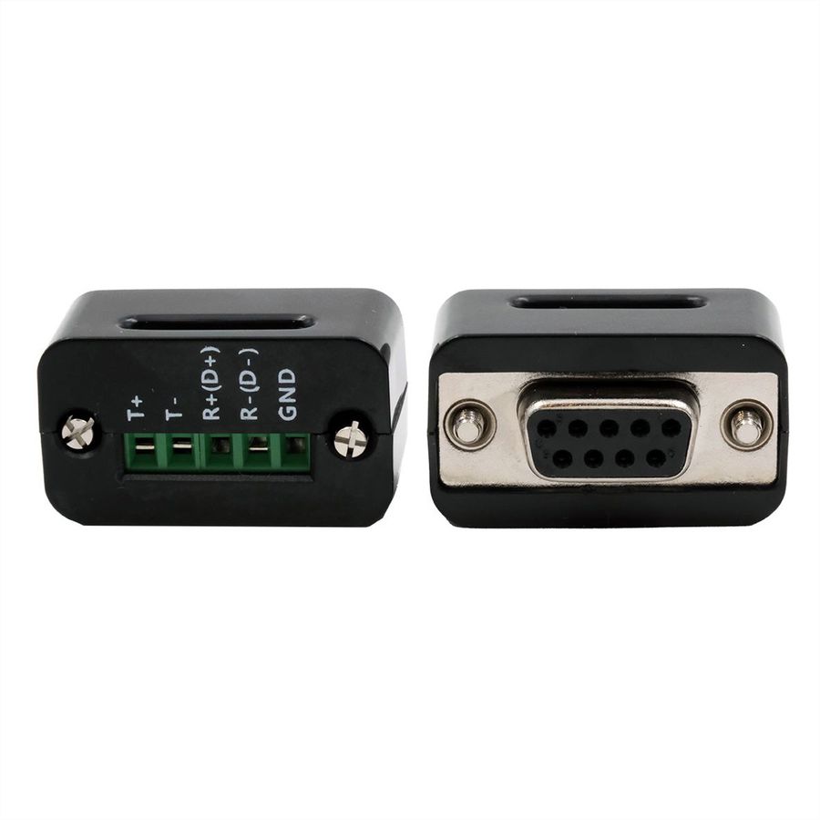 EXSYS EX-1346 USB 2.0 zu 1S x Serielle Schnittstelle RS-422/485 Port Konverter, Kabel, FDTI, schwarz, 1,8 m