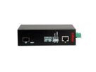 ROLINE Industriële Converter Gigabit Ethernet - Dual Speed ​​100/1000 Glasvezel, met PoE-functie